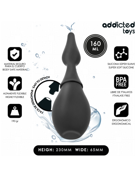 ADDICTED TOYS LIMPIADOR DE VIAJE SILICONA MODELO 1 ADDICTED TOYS LIMPIADOR DE VIAJE SILICONA MODELO 1