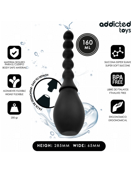 ADDICTED TOYS LIMPIADOR DE VIAJE SILICONA MODELO 2 ADDICTED TOYS LIMPIADOR DE VIAJE SILICONA MODELO 2