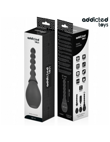 ADDICTED TOYS LIMPIADOR DE VIAJE SILICONA MODELO 2