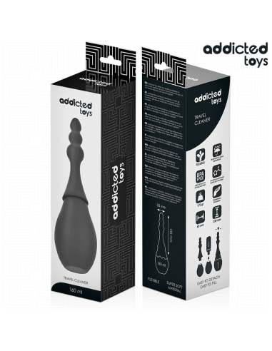 ADDICTED TOYS LIMPIADOR DE VIAJE SILICONA MODELO 4