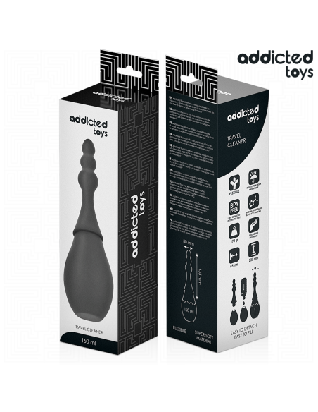 ADDICTED TOYS LIMPIADOR DE VIAJE SILICONA MODELO 4 ADDICTED TOYS LIMPIADOR DE VIAJE SILICONA MODELO 4