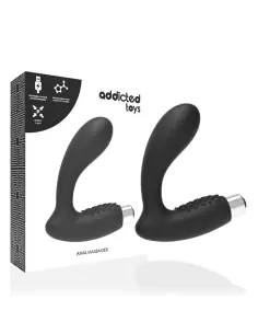 ADDICTED TOYS VIBRADOR PROSTATICO RECARGABLE MODEL 5 NEGRO