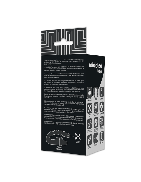 ADDICTED TOYS MASAJEADOR ANAL PROSTATICO CON VIBRACION ADDICTED TOYS MASAJEADOR ANAL PROSTATICO CON VIBRACION