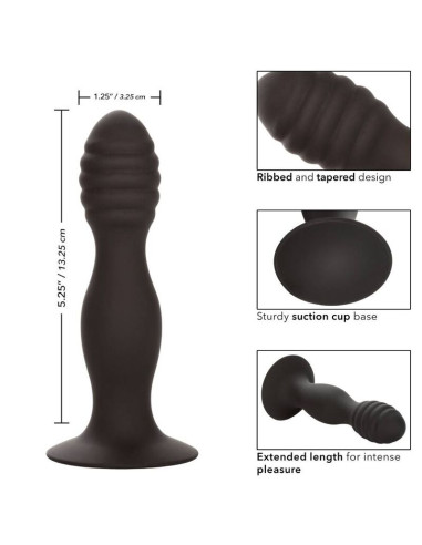CALEXOTICS RIBBED ANAL STUD