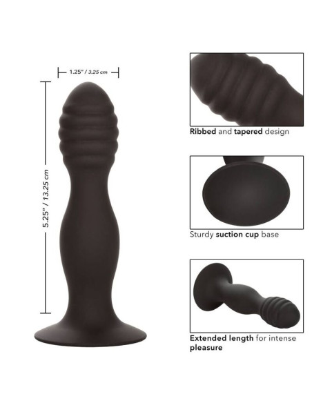 CALEXOTICS RIBBED ANAL STUD CALEXOTICS RIBBED ANAL STUD