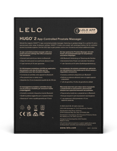 LELO HUGO 2 MASAJEADOR DE PROSTATA VERDE