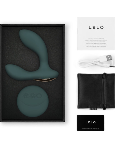 LELO HUGO 2 MASAJEADOR DE PROSTATA CONTROL REMOTO VERDE LELO HUGO 2 MASAJEADOR DE PROSTATA CONTROL REMOTO VERDE