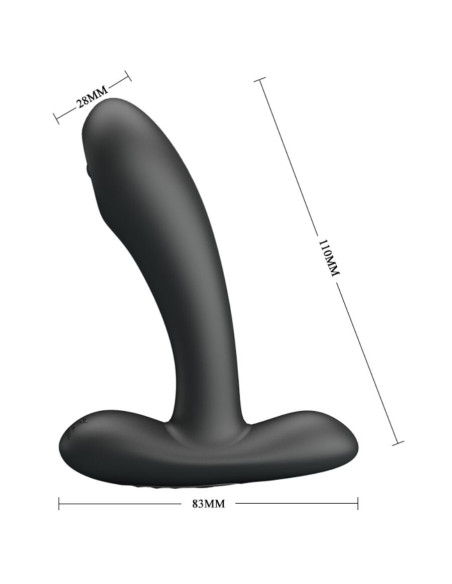 PRETTY LOVE REMINGTON MASAJEADOR VIBRADOR ANAL Y VAGINAL NEGRO PRETTY LOVE REMINGTON MASAJEADOR VIBRADOR ANAL Y VAGINAL NEGRO