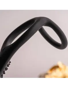 ROCKS OFF RO ZEN RRO PLUG ANAL CON ANILLO VIBRADOR PARA EL PENE NEGRO 2