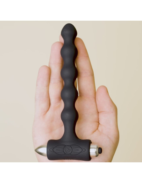ROCKS OFF PETITE SENSATIONS PEARLS PLUG ANAL VIBRADOR NEGRO ROCKS OFF PETITE SENSATIONS PEARLS PLUG ANAL VIBRADOR NEGRO