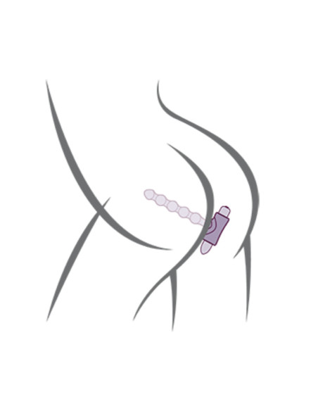ROCKS OFF PETITE SENSATIONS PEARLS PLUG ANAL VIBRADOR NEGRO ROCKS OFF PETITE SENSATIONS PEARLS PLUG ANAL VIBRADOR NEGRO