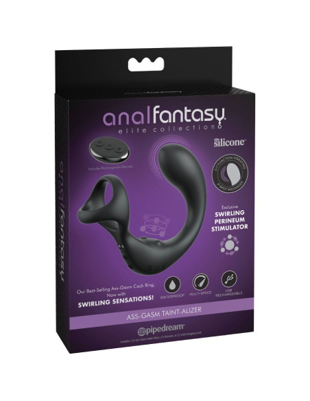 ANAL FANTASY ELITE COLLECTION MASAJEADOR ANAL VIBRADOR CON CONTROL REMOTO