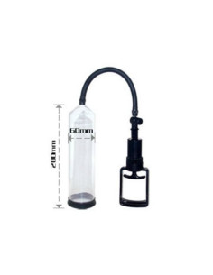 BAILE BOMBA DE ERECCION TIRADOR Y BOQUILLA VAGINA 20 CM 2