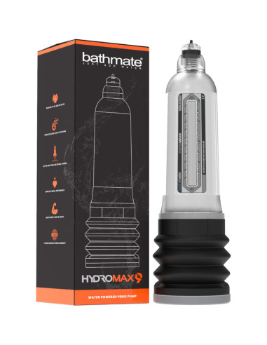 BATHMATE HYDROMAX 9 BOMBA AUMENTO PENE TRANSPARENTE