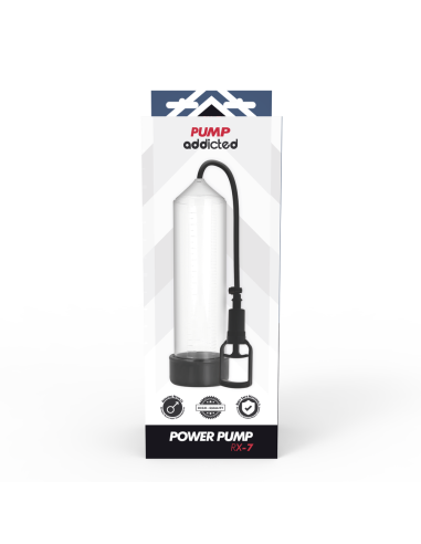 PUMP ADDICTED BOMBA ERECCION RX7 TRANSPARENTE