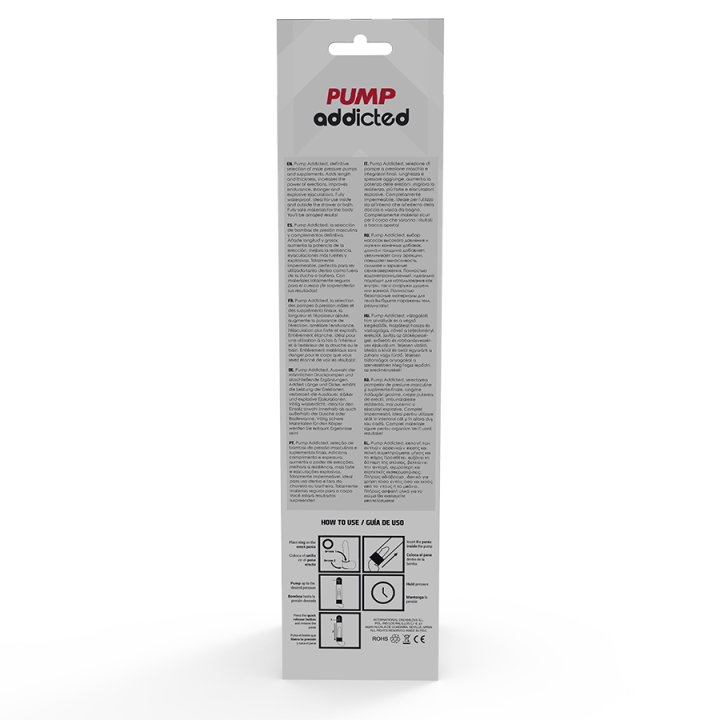 PUMP ADDICTED BOMBA ERECCION RX11 AUTOMATICA