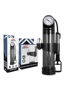 PUMP ADDICTED BOMBA ERECCION RX9 NEGRO CON VIBRADOR 2