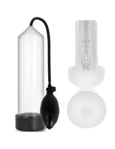 PUMP ADDICTED RX3 BOMBA ERECCION CLEAR CON MASTURBADOR