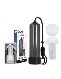 PUMP ADDICTED BOMBA ERECCION RX5 BLACK CON MASTURBADOR 2