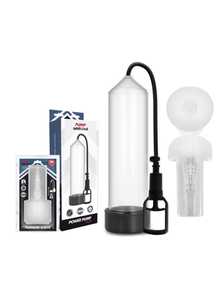 PUMP ADDICTED BOMBA ERECCION RX7 TRANSPARENTE CON MASTURBADOR PUMP ADDICTED BOMBA ERECCION RX7 TRANSPARENTE CON MASTURBADOR