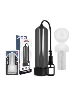 PUMP ADDICTED BOMBA ERECCION RX7 NEGRO CON MASTURBADOR 2