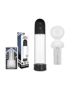 PUMP ADDICTED BOMBA ERECCION RX11 AUTOMATICA CON MASTURBADOR 2