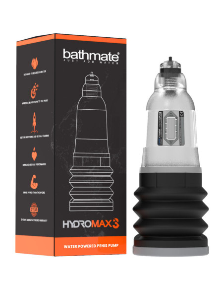 BATHMATE HYDROMAX 3 TRANSPARENTE BATHMATE HYDROMAX 3 TRANSPARENTE