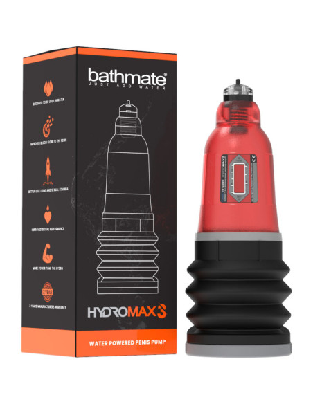 BATHMATE HYDROMAX 3 ROJO BATHMATE HYDROMAX 3 ROJO