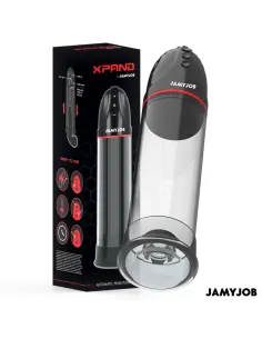 JAMYJOB XPAND BOMBA AUTOMATICA 3 NIVELES DE ONDAS ESTIMULADORAS GRIS