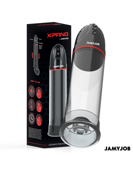 JAMYJOB XPAND BOMBA AUTOMATICA 3 NIVELES DE ONDAS ESTIMULADORAS GRIS JAMYJOB XPAND BOMBA AUTOMATICA 3 NIVELES DE ONDAS ESTIMULADORAS GRIS