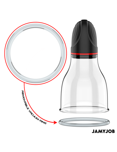 JAMYJOB XPAND LITE BOMBA AUTOMTICA DE TESTICULOS 3 NIVELES DE ONDAS ESTIMULADORAS GRIS