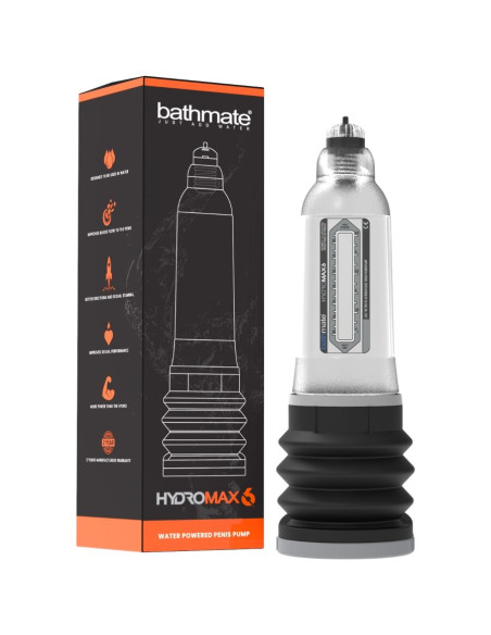 BATHMATE HYDROMAX 6 TRANSPARENTE BATHMATE HYDROMAX 6 TRANSPARENTE