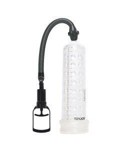 TOYJOY BOMBA DE MASAJE PODEROSA CON MANGA TRANSPARENTE