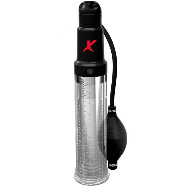 PDX ELITE BOMBA DE ONDAS ESTIMULADORAS MASTURBADORA CON VIBRACION SUCK N PUMP STROKER