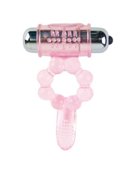 BAILE ANILLO SILICONA 10 RITMOS LENGUA CON VIBRACION ROSA BAILE ANILLO SILICONA 10 RITMOS LENGUA CON VIBRACION ROSA