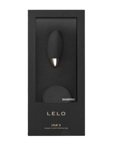 LELO LYLA 2 INSIGNIA DESIGN EDITION HUEVO MASAJEADOR NEGRO