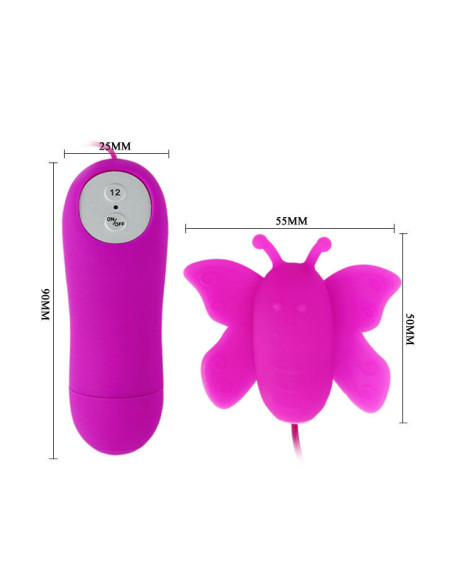BAILE ESTIMULADOR DE CLITORIS MARIPOSA LOVE EGGS 12 VELOCIDADES LILA CONTROL REMOTO BAILE ESTIMULADOR DE CLITORIS MARIPOSA LOVE EGGS 12 VELOCIDADES LILA CONTROL REMOTO