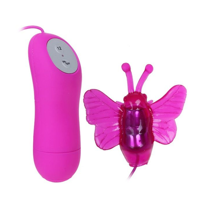 BAILE CUTE SECRET MARIPOSA ESTIMULADORA VIBRADOR 12V