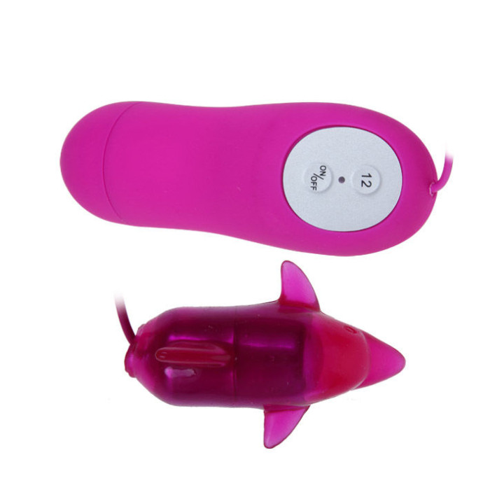 BAILE CUTE SECRET DELFIN VIBRADOR 12V