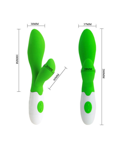 PRETTY LOVE FLIRTATION VIBRADOR OWEN VERDE PRETTY LOVE FLIRTATION VIBRADOR OWEN VERDE