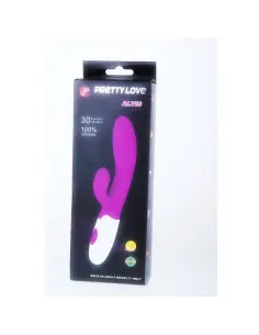PRETTY LOVE FLIRTATION VIBRADOR CON ESTIMULADOR CLITORIS ALVIS 2