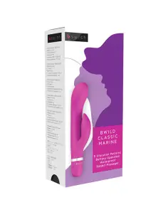 B SWISH BWILD CLASSIC MARINE RABBIT VIBRATOR CERISE 2