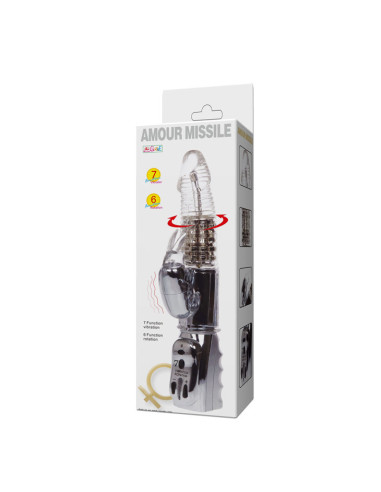 BAILE AMOUR MISSILE ROTADOR TRANSPARENTE 265 CM