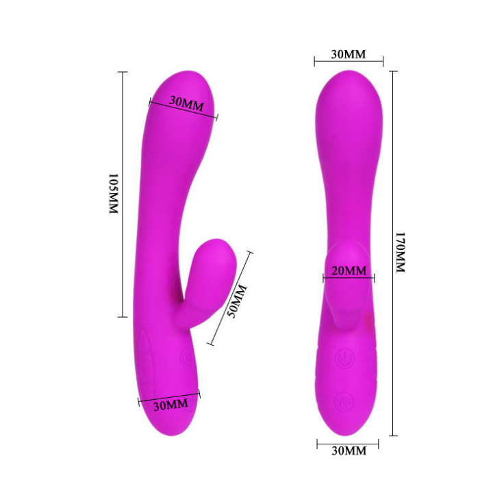 PRETTY LOVE SMART VICTOR VIBRADOR CON ESTIMULADOR CLITORIS