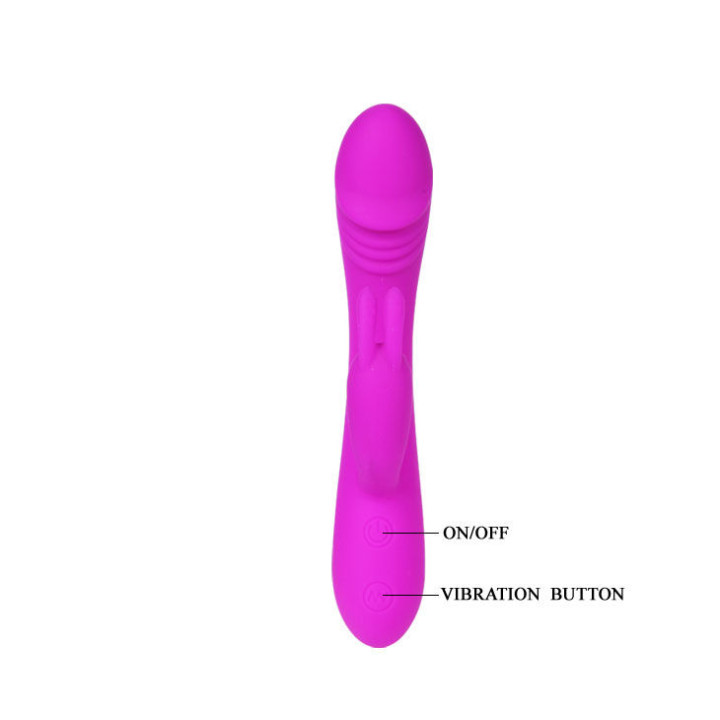 PRETTY LOVE SMART VIBRADOR CON RABBIT 30 MODOS HUNTER