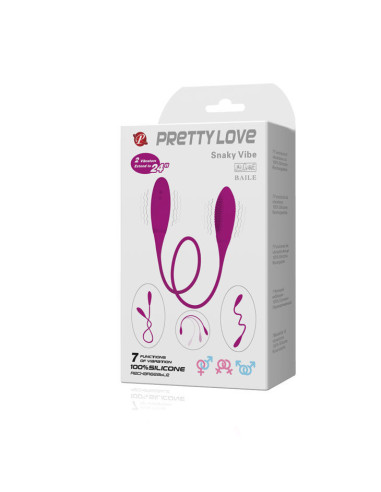 PRETTY LOVE SNAKY DELUXE VIBRADOR 7 V