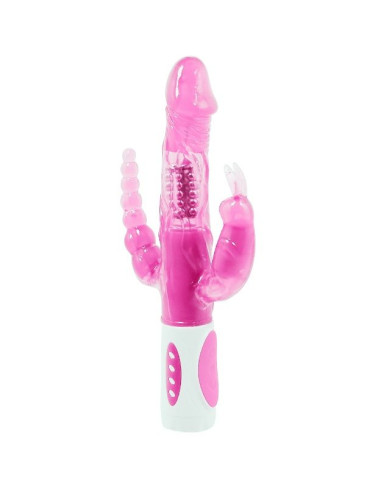 BAILE PRETTY BUNNY TRIPLE VIBRADOR ROTADOR