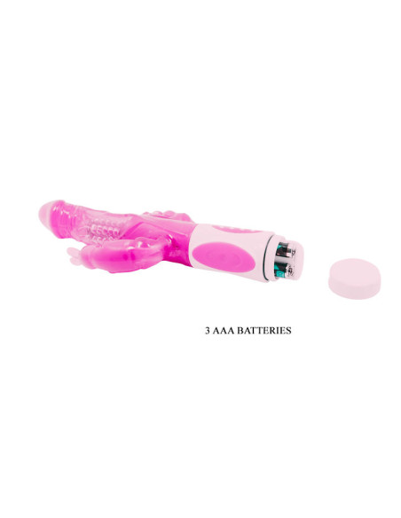 BAILE PRETTY BUNNY TRIPLE VIBRADOR ROTADOR BAILE PRETTY BUNNY TRIPLE VIBRADOR ROTADOR