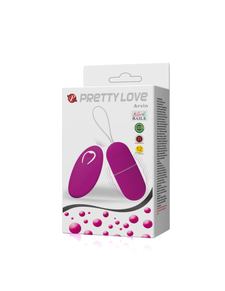 PRETTY LOVE HUEVO VIBRADOR ARVIN CONTROL REMOTO 12V PRETTY LOVE HUEVO VIBRADOR ARVIN CONTROL REMOTO 12V