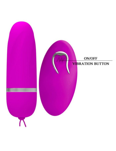 PRETTY LOVE HUEVO VIBRADOR DEBBY CON MANDO